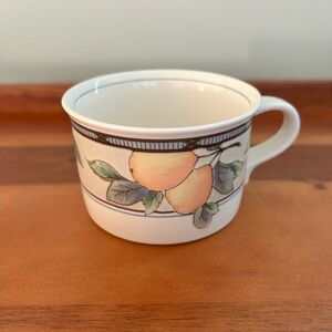 Mikasa Intaglio Garden Harvest CAC29 mug- vintage, discontinued pattern